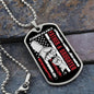 Test Dog tag Necklace 1 fist Bump