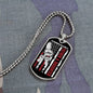 Father & Daughter Unbreakable Dog Tag Necklace