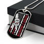 Father & Daughter Unbreakable Dog Tag Necklace