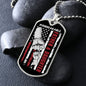 Test Dog tag Necklace 1 fist Bump