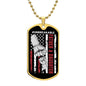 Test Dog tag Necklace 1 fist Bump