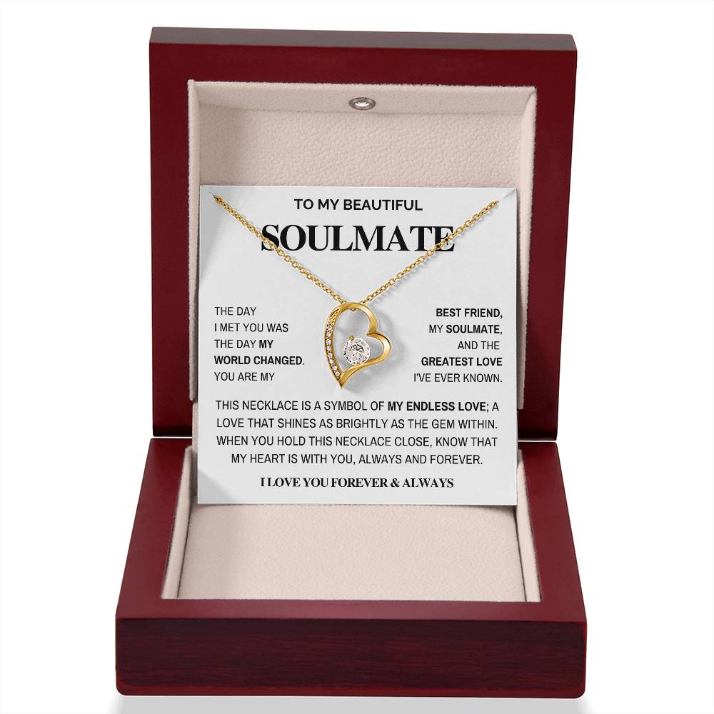 Soulmate- Greatest Love Forever Love Necklace