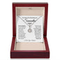 Personalized I'm Sorry for Hurting You- Eternal Hope Necklace, Apology Gift for her