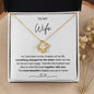 To My Wife Love Knot Necklace Beautiful Chapters