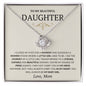 To my Daughter Gifts from Mother- Always my little girl Necklace, 21st birthday, Wedding Gift for Daughter