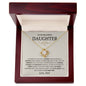 To my Daughter Gifts from Dad- Always my little girl Necklace, 21st birthday, Wedding Gift for Daughter