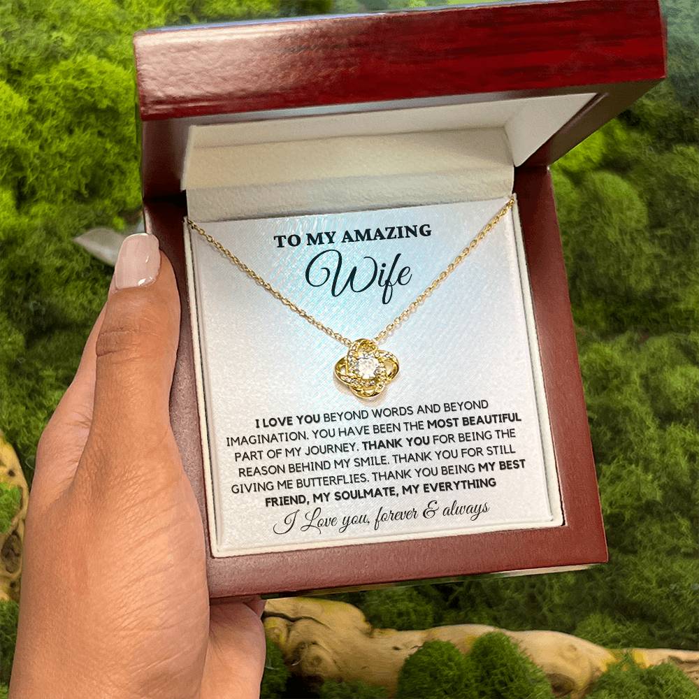 To my amazing wife- I love you beyond words -MM-003