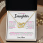 Precious Daughter Necklace From Mom, To my Daughter Gift from Mother to Daughter