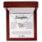 Precious Daughter Necklace From Mom, To my Daughter Gift from Mother to Daughter