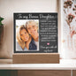 Stepdaughter Gift Acrylic Plaque Personalized Birthday Gift For Bonus Daughter To My Bonus Daughter from Stepmom