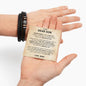 Gift for Son from Mom Vegan Leather Bracelet, Gift Ideas for Son, Gift for Adult Son Christmas, Graduation Gift