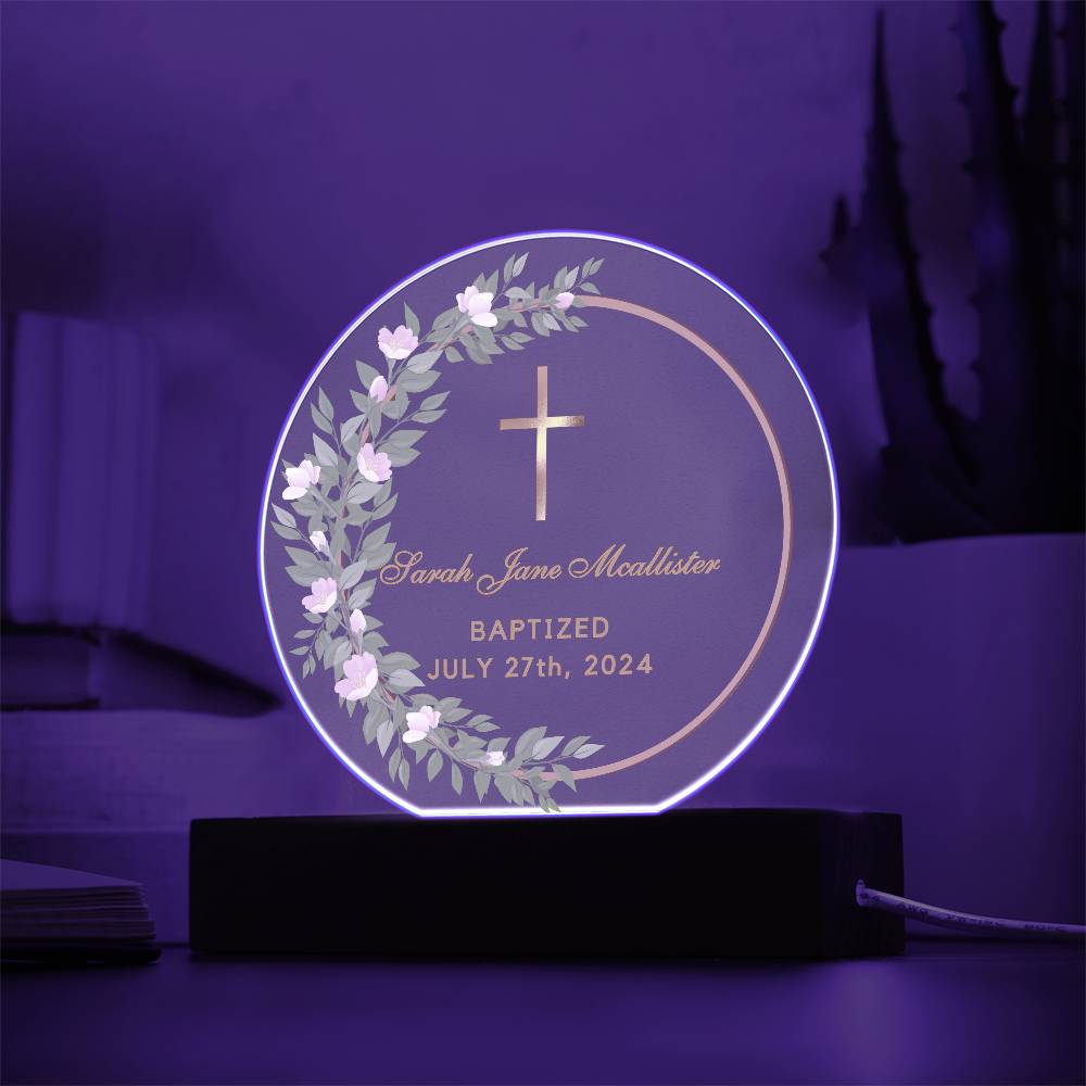 Personalized Children's Baptism Gift for Gi rls, New Born Baby Girl Gift, For Baptism, First Communion, Dedication