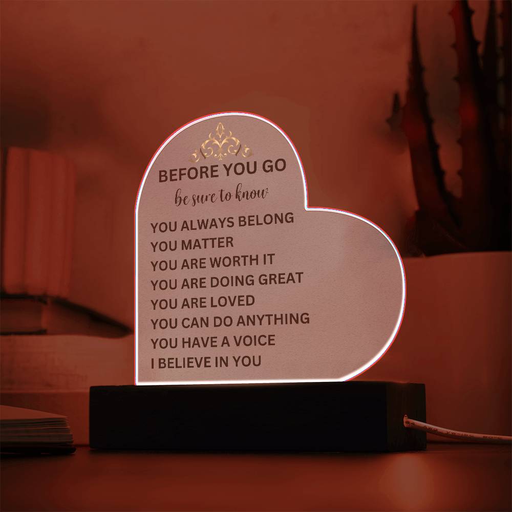 Affirmation Art for kids Acrylic plaque Inspirational classroom decor Positive classroom art Kids room decor