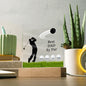 Fathers Day Gift Golf, Best Dad By Par Golf Acrylic Plaque, Personalized Gift For Dad, Golf Gift For Men, Fathers Day Gift For Grandpa