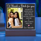 Funny Gift For Friend acrylic plaque Bff Gift nightlight Friendship Gift Adult Humor Gag Gift I'D Shank A Bitch For You Best Friend Gift
