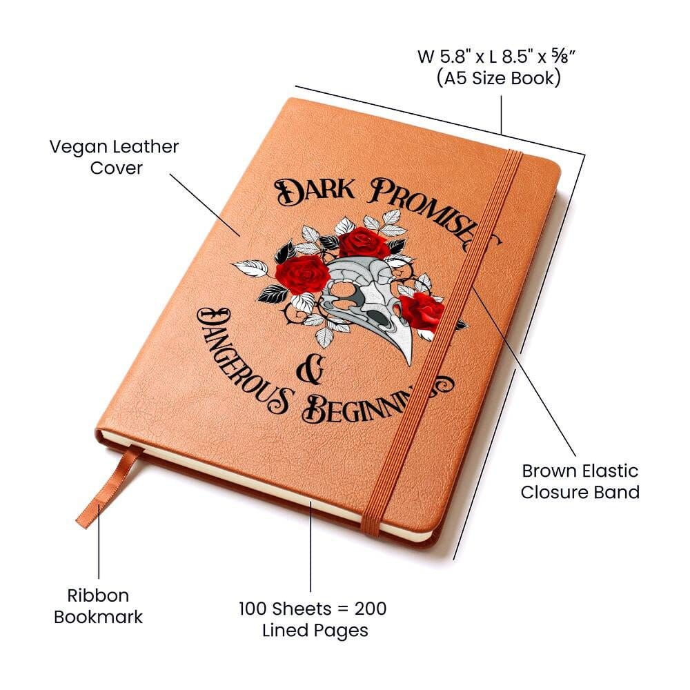 Run Little Mouse Personalized Vegan Leather Journal BookTok Merch Run Little Mouse Smut Reader Smutty Book Lover Gift Cat and Mouse Journal