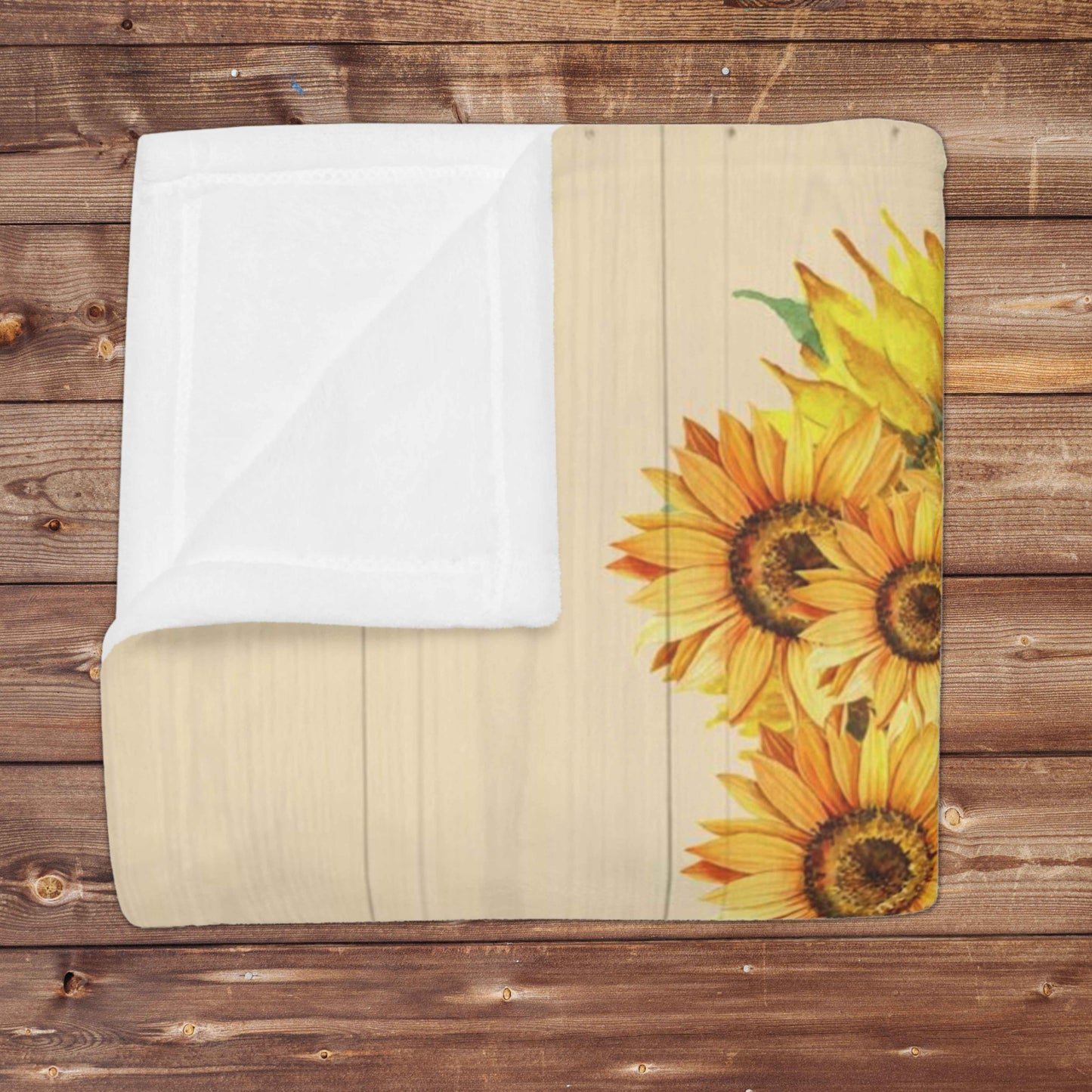 Sunflower Mom to Daughter Blanket