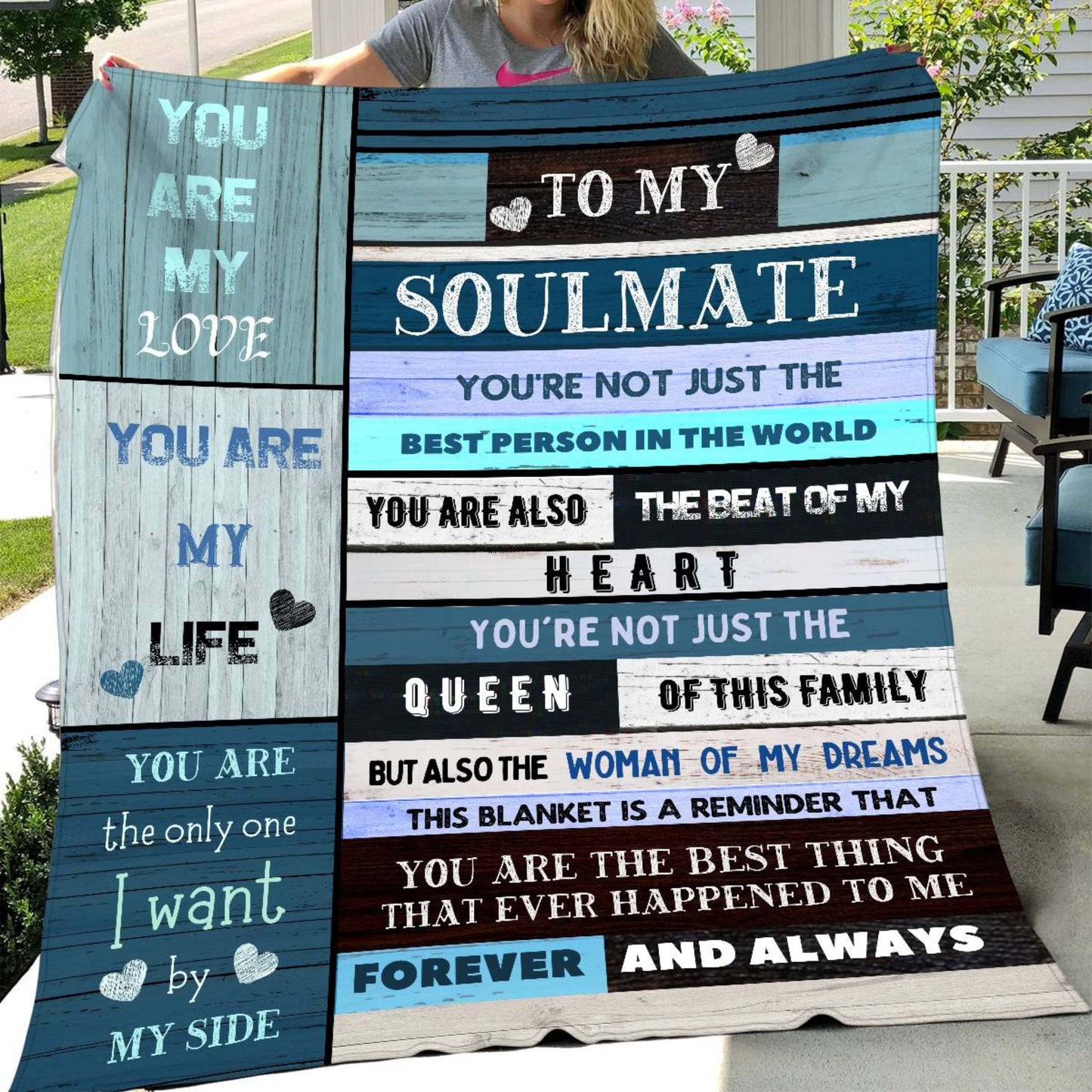 Soulmate Blanket-Queen of this family