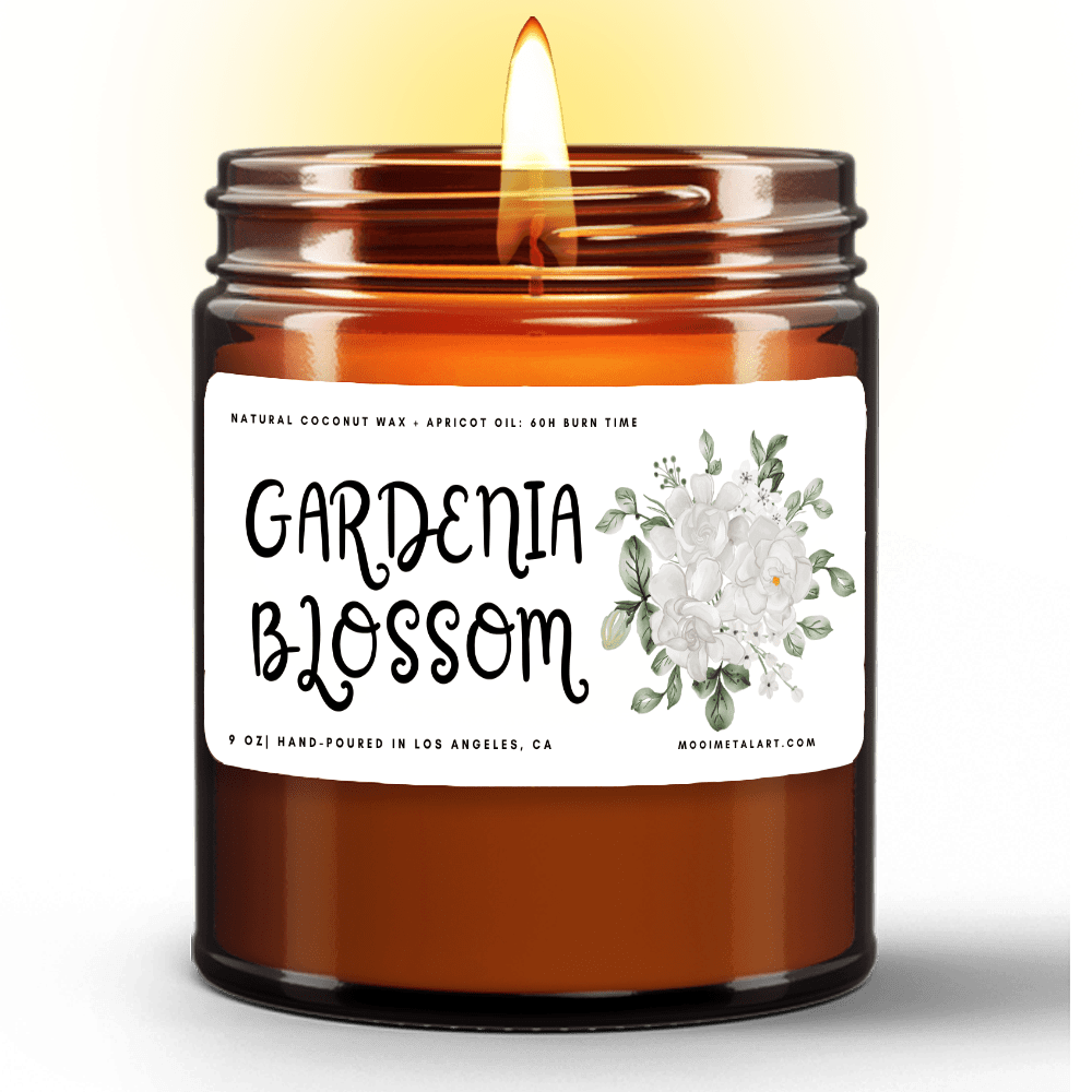 Gardenia Blossom Scented Candle 9oz