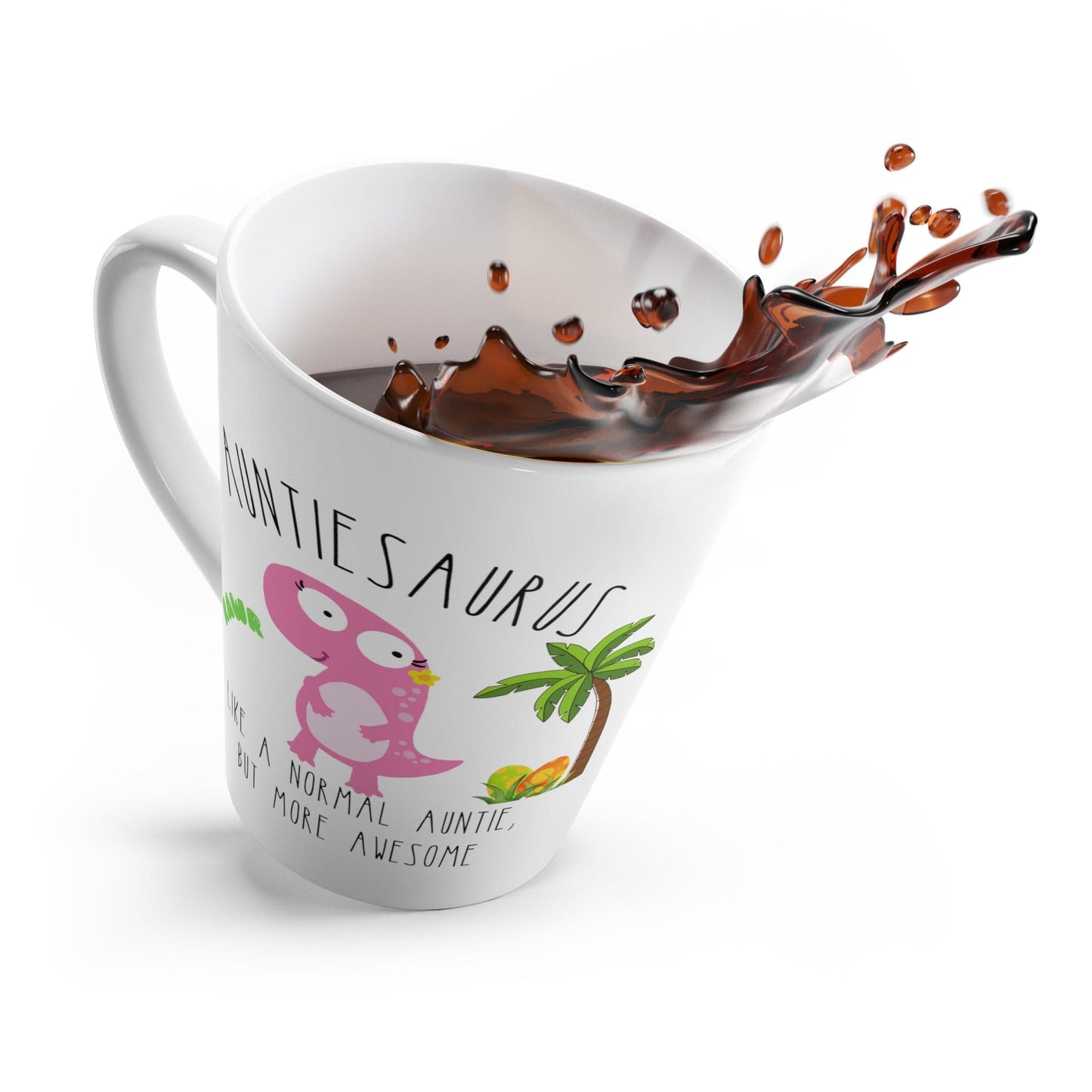 Funny Auntie Gift Latte Mug