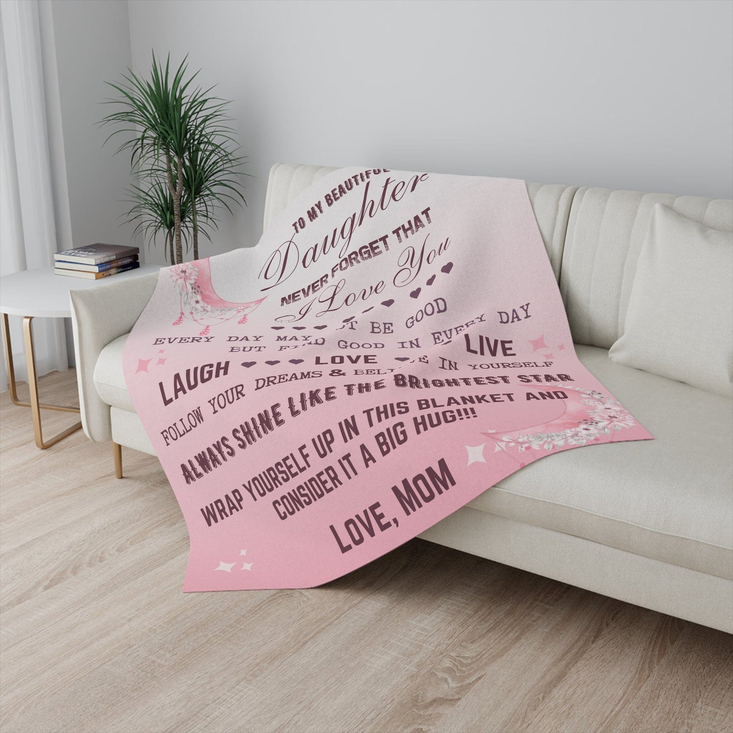 Brightest Star- Mom to Daughter Blanket