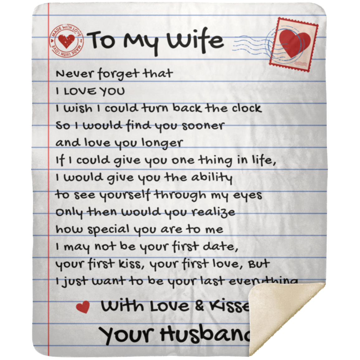 Love Letter To Wife-From Husband