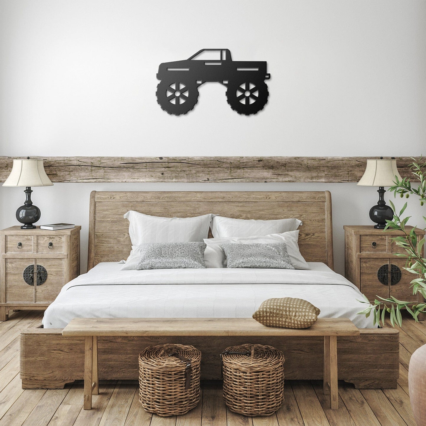 Decorative Metal trucks Nursery decor