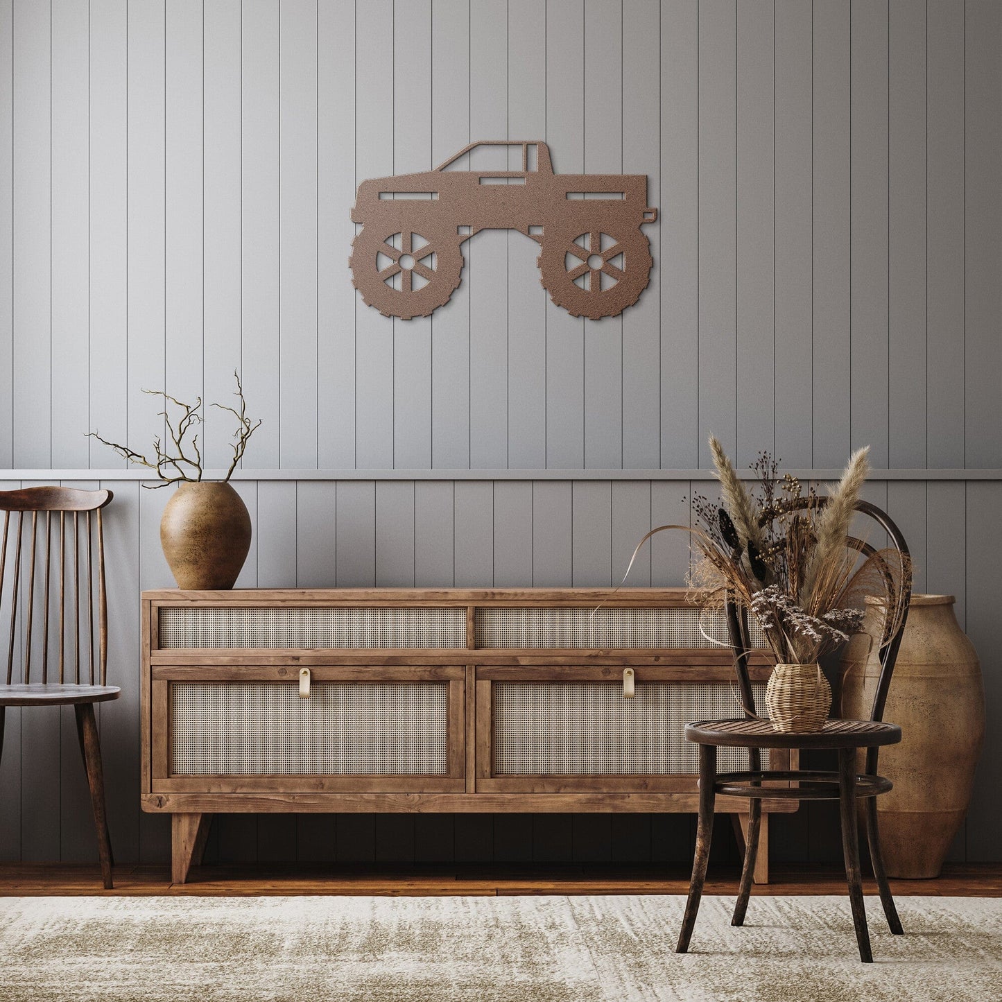 Decorative Metal trucks Nursery decor