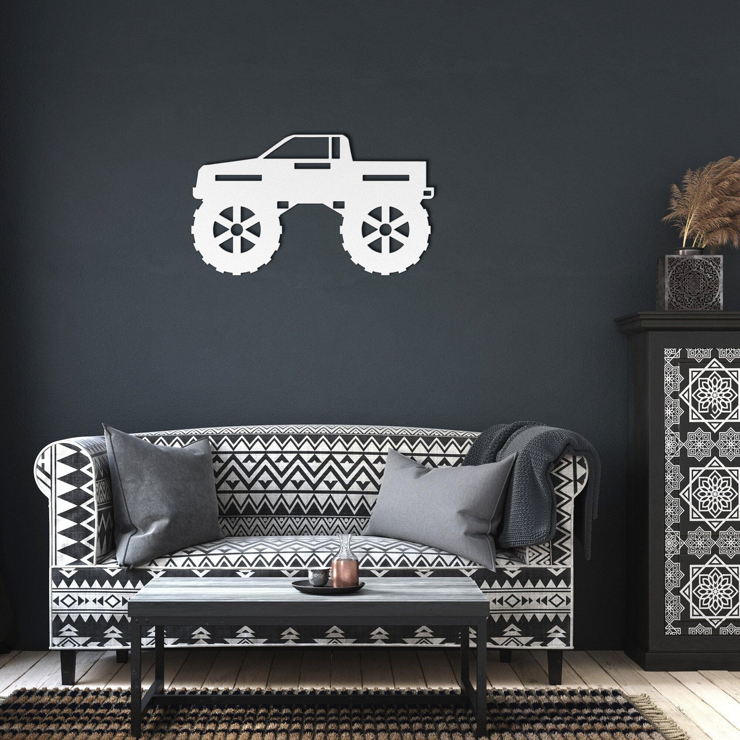 Decorative Metal trucks Nursery decor