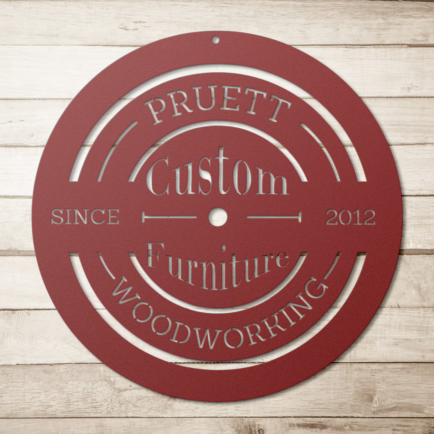 Pruett WoodWorking Metal Wall Art