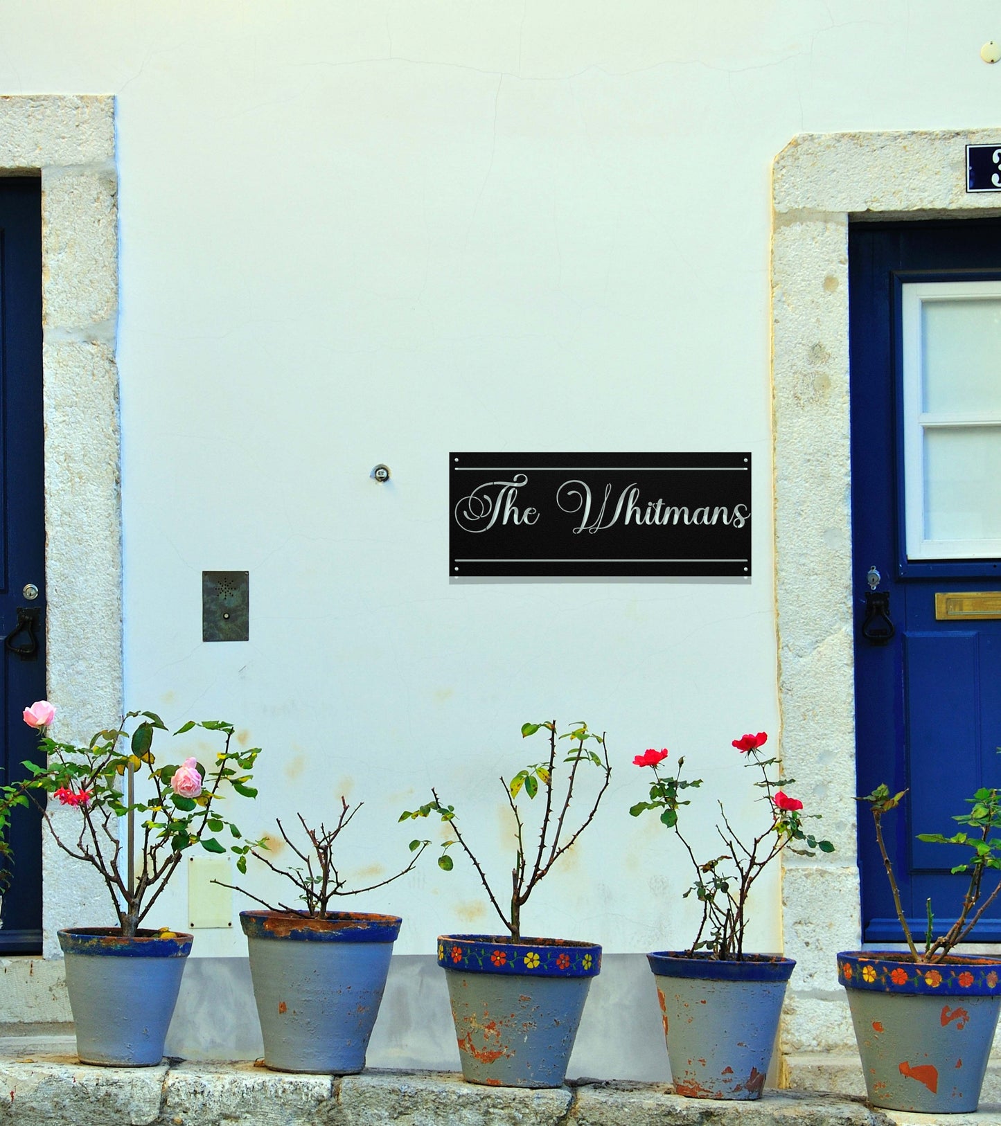 Custom Personalized Name Metal Sign