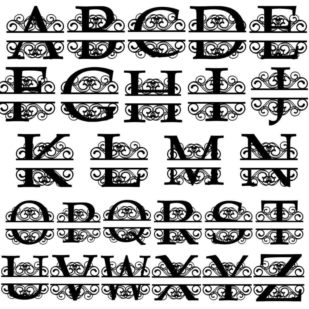 Monogram Personalized metal signs for home, Outdoor