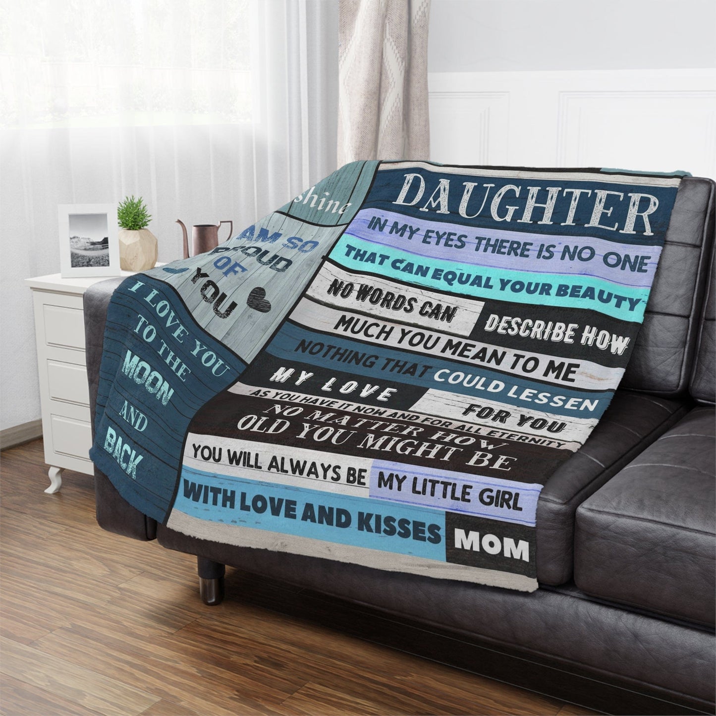 My Little Girl Blanket- From Mom