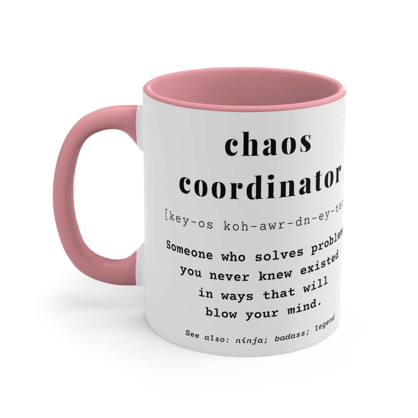 Chaos Coordinator Definition Office Coworker Mug