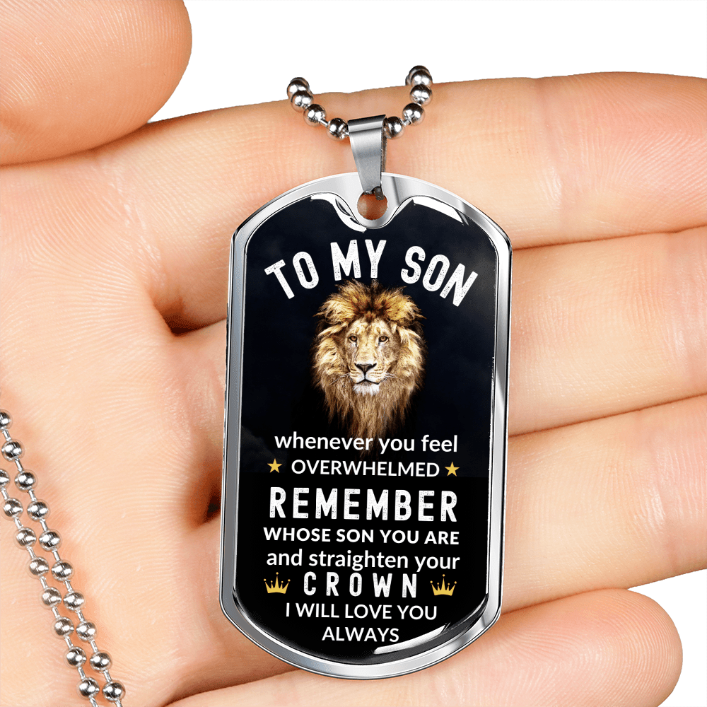Dog Tag- This old Lion From Dad