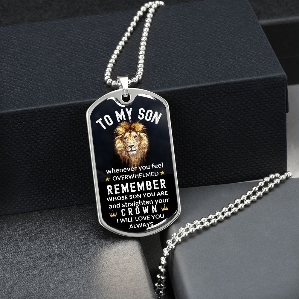 Dog Tag- This old Lion From Dad