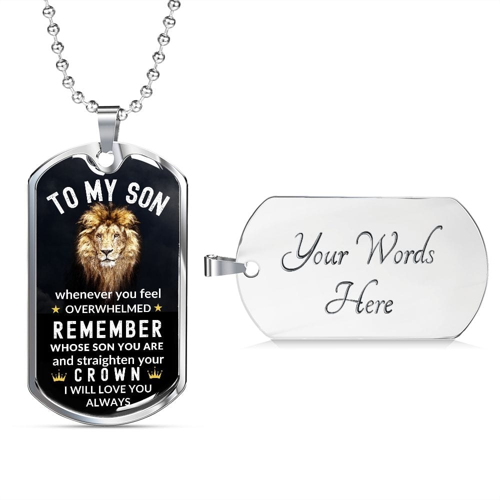 Dog Tag- This old Lion From Dad