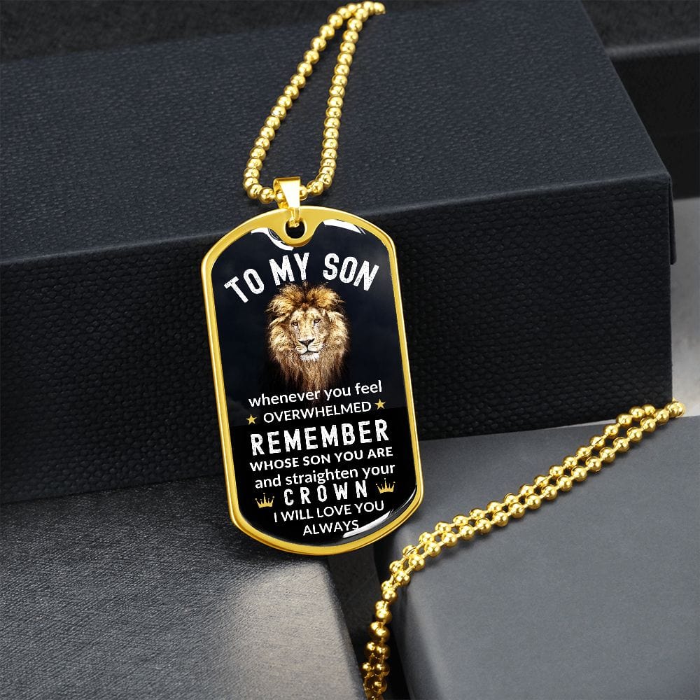 Dog Tag- This old Lion From Dad