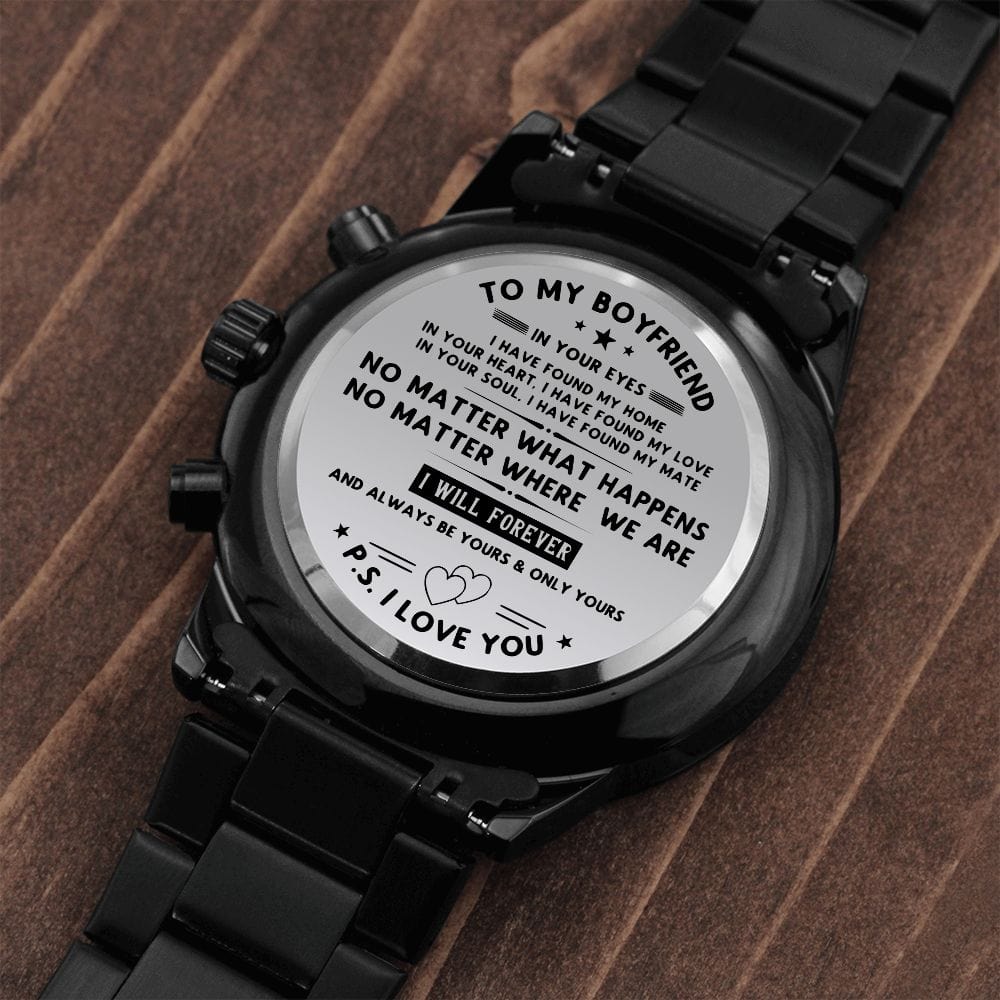 Boyfriend Engraved Watch