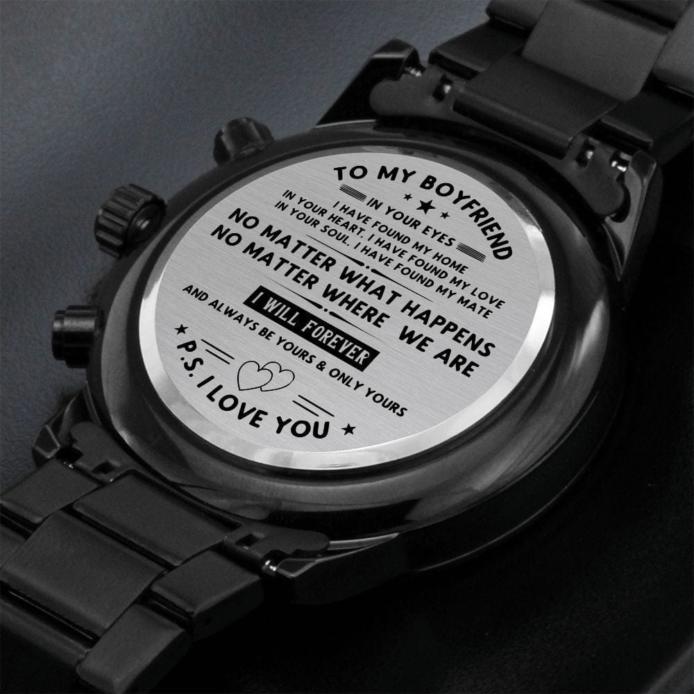 Boyfriend Engraved Watch