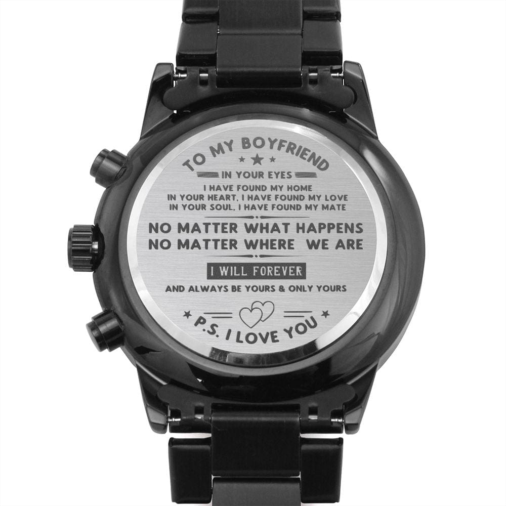 Boyfriend Engraved Watch