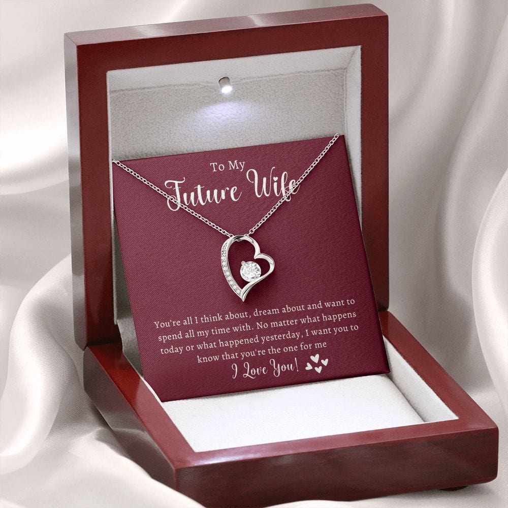 Future Wife- Red Forever Love Necklace