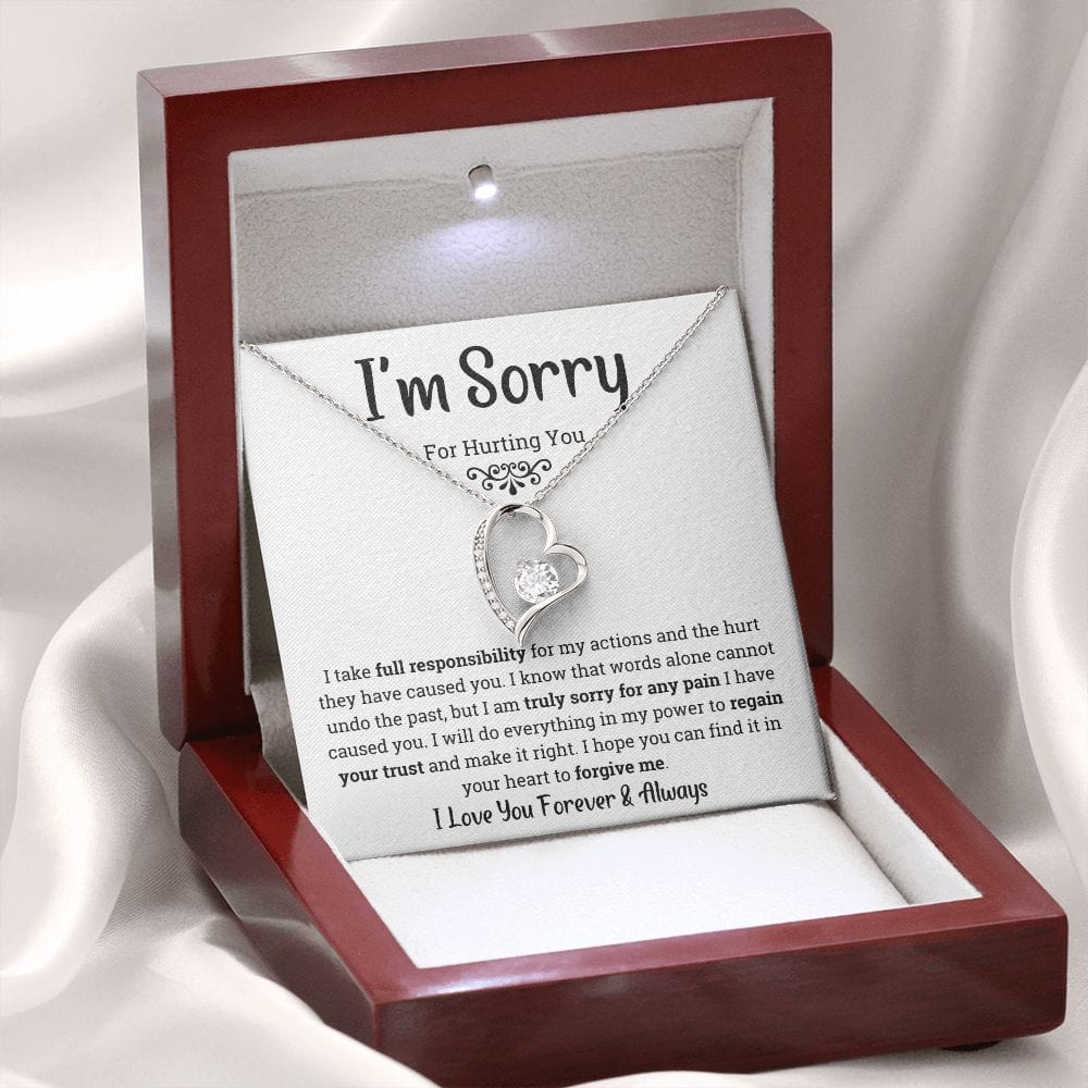 I'm Sorry For Hurting you - Forever Love Necklace