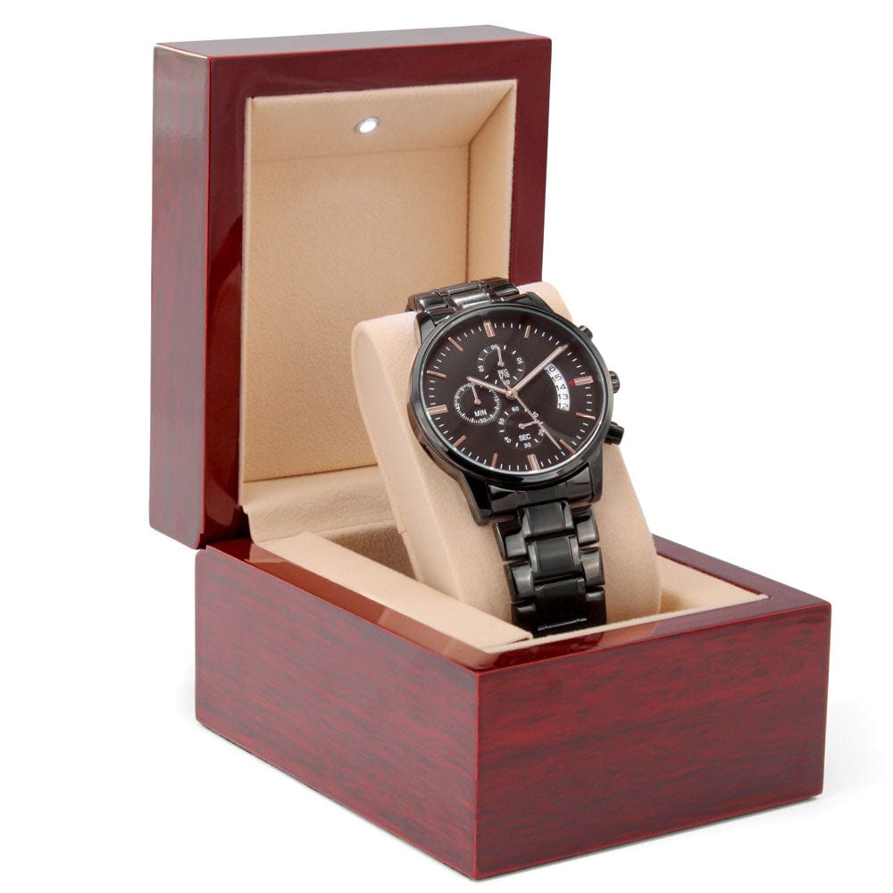 Memories with you -Gift Husband on Anniversary Engraved Watch, Wife to Husband Gifts