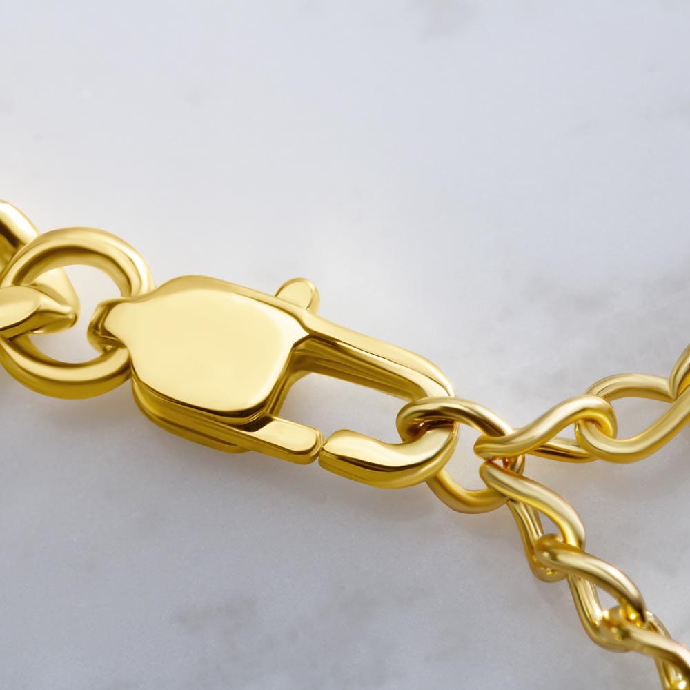 Celebration Gift Cuban link Chain, Graduation Gift