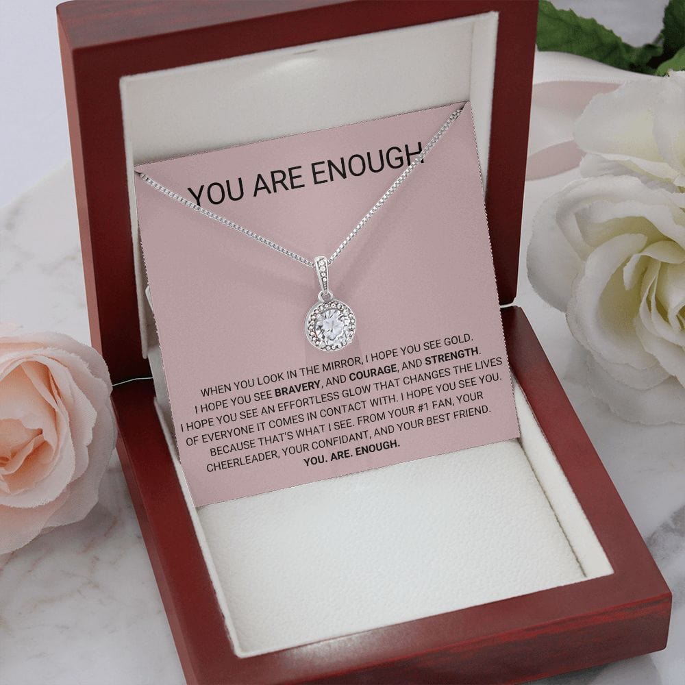 You are Enough - Encouragement Necklace