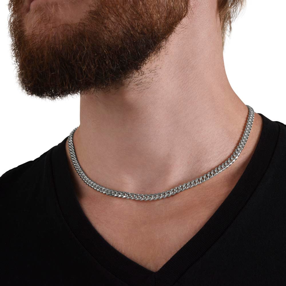 Believe in Yourself- Son Cuban link necklace