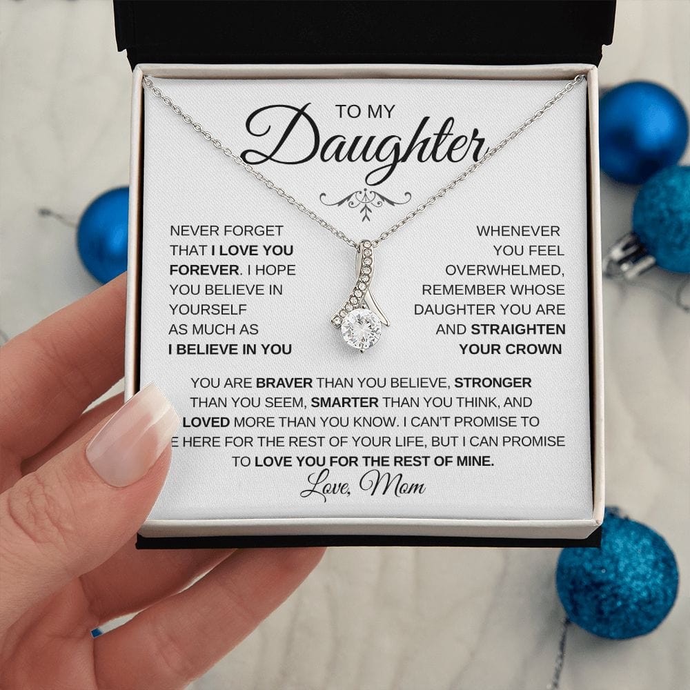 I Believe in you- Mom To Daughter Alluring Necklace