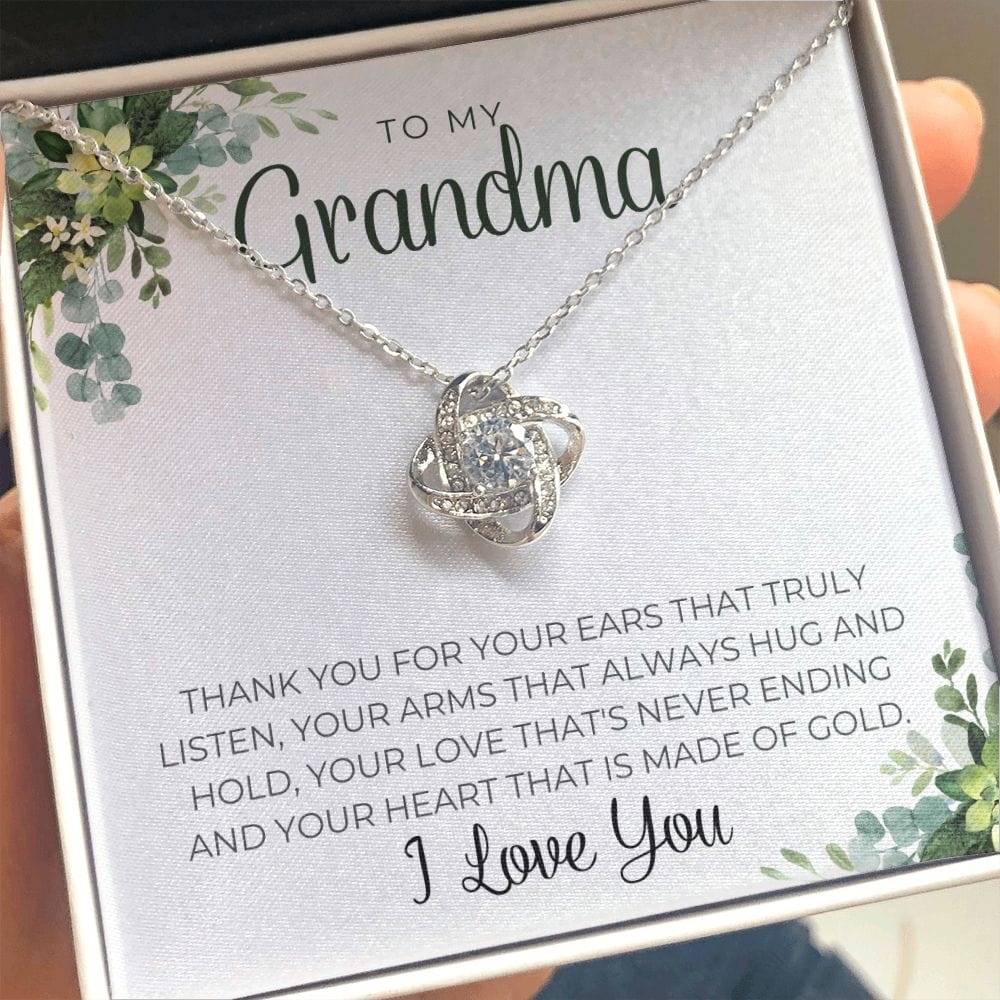 Grandma Gifts Personalized Necklace, Gigi Necklace,  Gift from Bride/Groom to Grandma