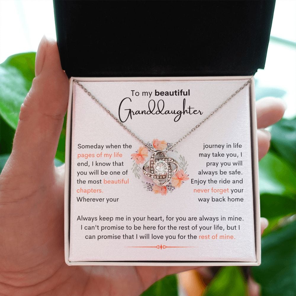 GrandDaughter Love Knot Necklace
